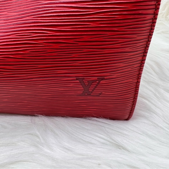 LOUIS VUITTON EPI RED SPEEDY 30 - Picture 3 of 16